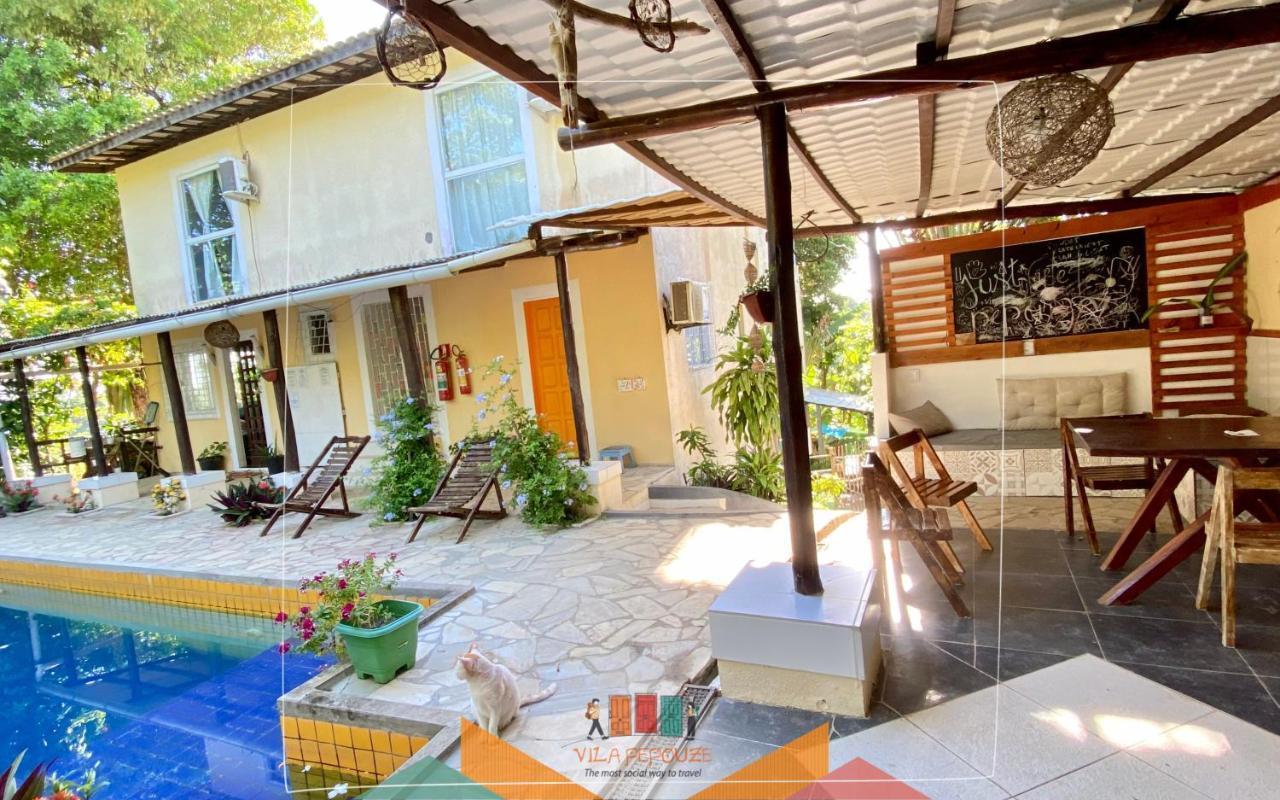 Vila Pepouze Hostel Morro de São Paulo Exteriör bild