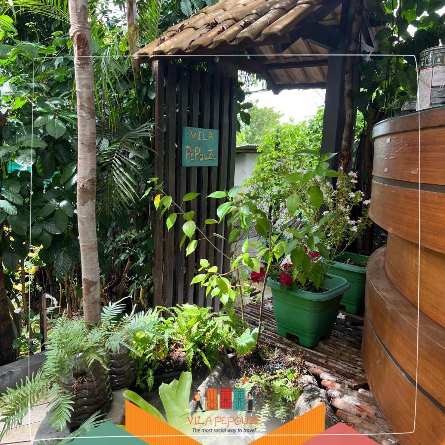 Vila Pepouze Hostel Morro de São Paulo Exteriör bild