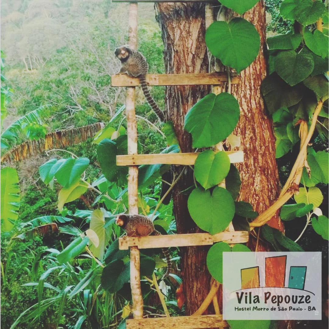 Vila Pepouze Hostel Morro de São Paulo Exteriör bild