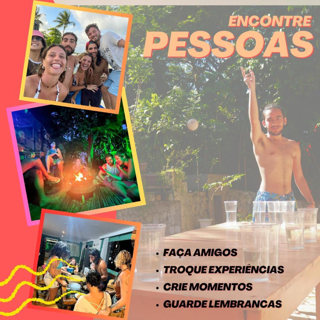 Vila Pepouze Hostel Morro de São Paulo Exteriör bild