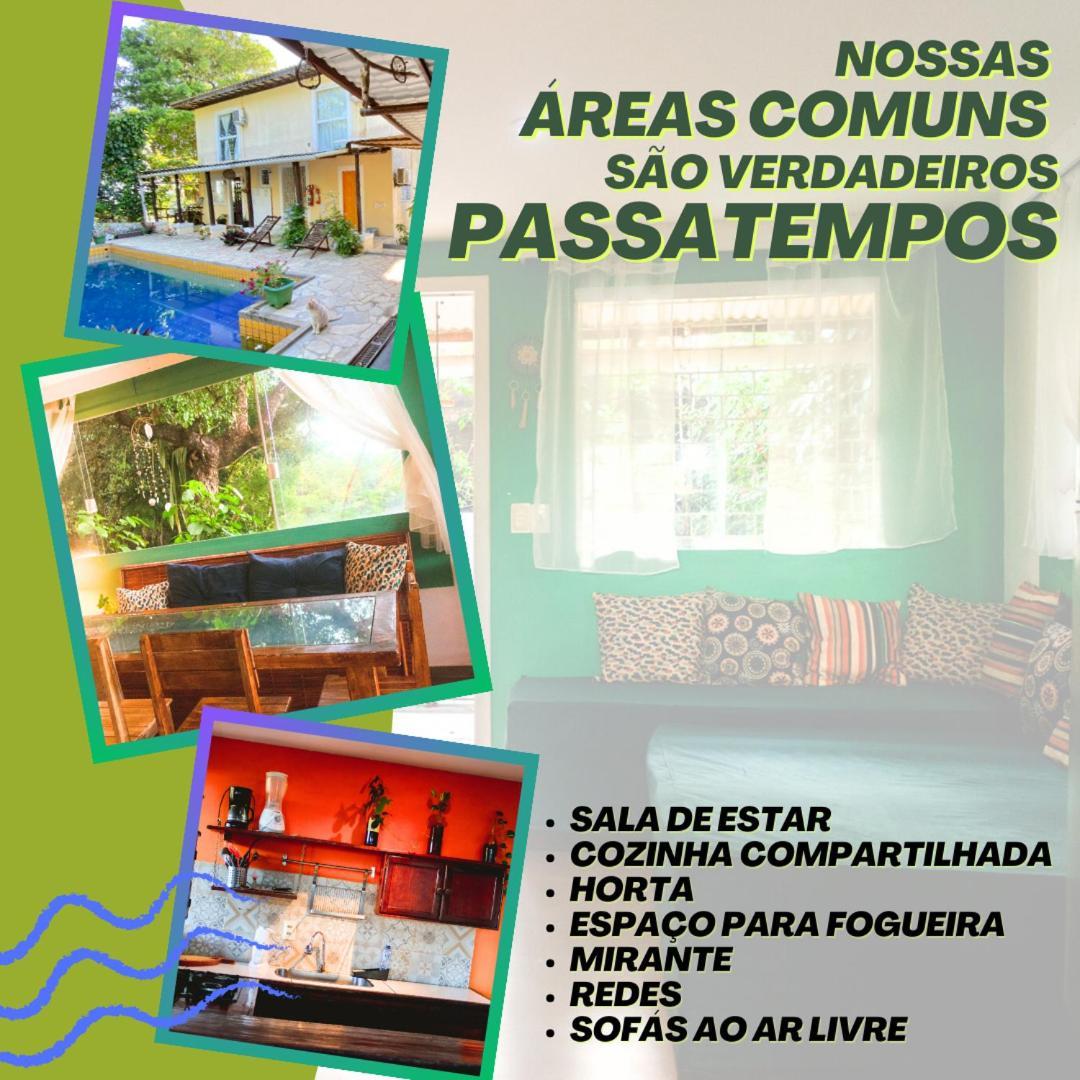 Vila Pepouze Hostel Morro de São Paulo Exteriör bild