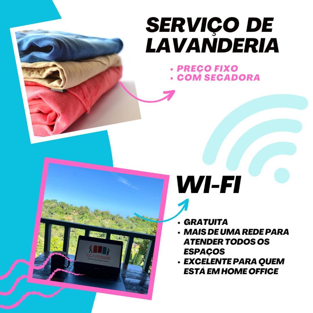 Vila Pepouze Hostel Morro de São Paulo Exteriör bild
